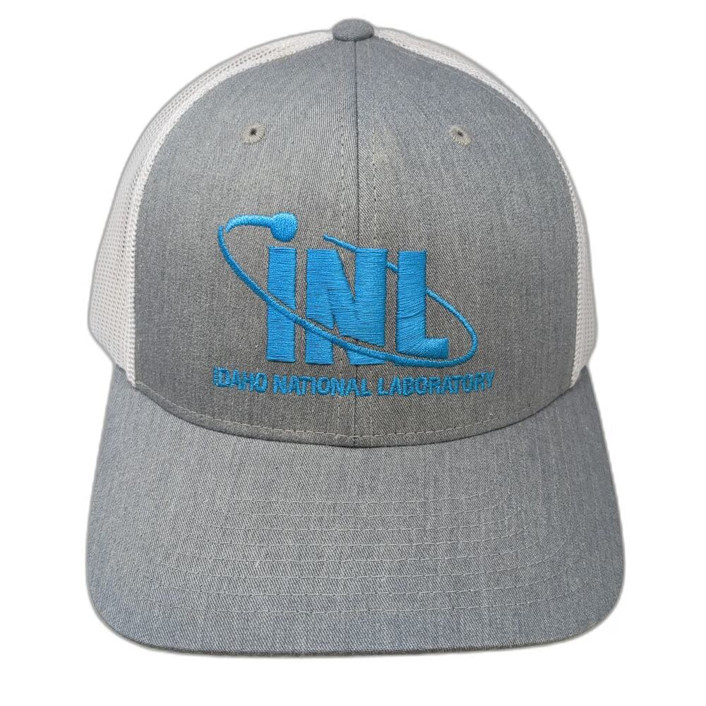 You Know Trucker Hat Gray One Size INL Idaho National Laboratory Mesh Snapback